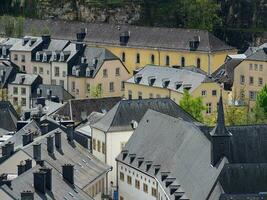 de stad av luxemburg foto