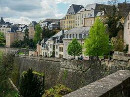 de stad av luxemburg foto