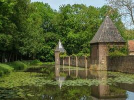 de slott av wellbergen i Westfalen foto