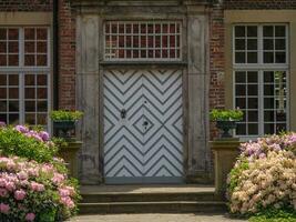 de slott av wellbergen i Westfalen foto