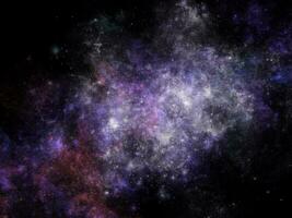 fantasi Plats yttre galax bakgrund foto