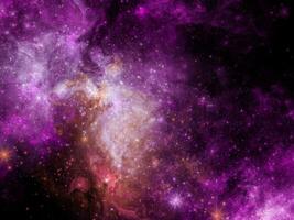fantasi Plats yttre galax bakgrund foto