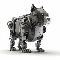 hund säkerhet robot design ai genererad foto