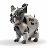 hund säkerhet robot design ai genererad foto