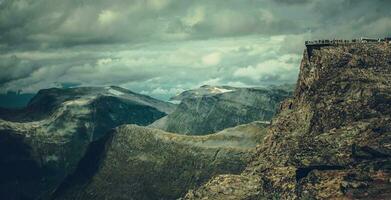 dalsnibba gairanger vista punkt foto