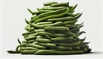 färsk grön grönsaker natur friska gourmet mellanmål ,generativ ai foto