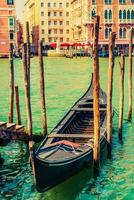 känd Venedig gondol foto