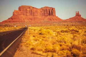 arizona öken- motorväg foto