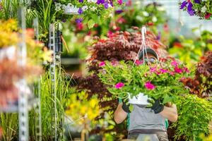 blommor jordbruk arbete foto