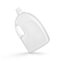 plast rengöringsmedel flaska vit Färg och realistisk texturer foto