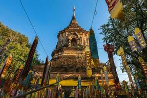 wat lok moli, aka wat lok mullvad, i chiang maj, thailand foto