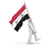 Syriens flagga foto