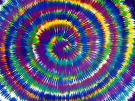 tyg slips färga randig mönster bläck bakgrund bohemisk spiral. hippie färga dragen bundet ögon virvla runt shibori slips färga abstrakt batik sömlös mönster trendig mode fantasi smutsig slips färga vattenfärg foto