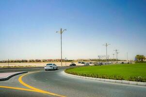 motorvägar i de emirates foto