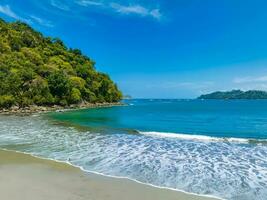 antenn se av manuel antonio nationell parkera i costa rica. foto