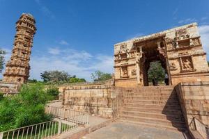 Chittorgarh fort i Rajasthan, Indien foto