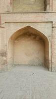 ruiner av ett gammal fort, lahore fort foto