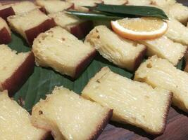 Foto traditionell indonesiska mat bika ambon kommer från de medan sumatera