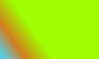 design enkel stryknings grön blå och orange lutning Färg illustration bakgrund foto