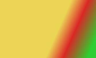 design enkel kalk grönt, rött och gul lutning Färg illustration bakgrund foto