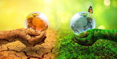 begreppet miljövård och global uppvärmning