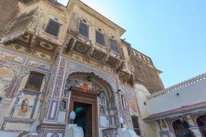 haveli i mandawa rajasthan indien foto