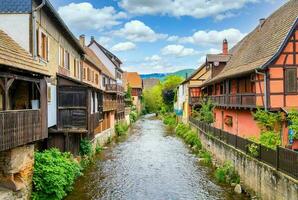 landskap av Alsace område i Frankrike foto