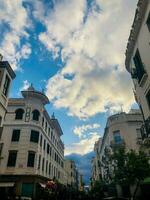 byggnader av de stad av tetouan foto