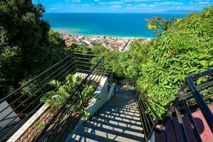 puerto Vallarta, naturskön mirador cerro la cruz se upp observation punkt foto