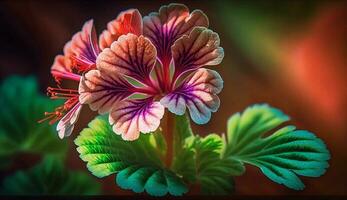 natur skönhet blommar i vibrerande mång Färg nyanser genererad förbi ai foto