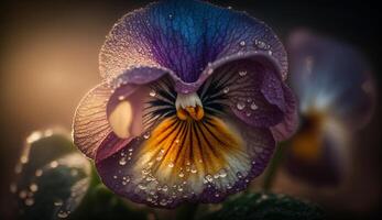 natur elegans vibrerande bukett av mång färgad blommor genererad förbi ai foto