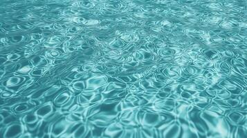 stänga upp transparent vatten mönster ai generativ foto
