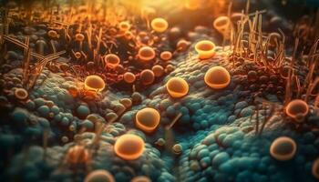 celler i blod avslöja hemligheter av sjukdom genererad förbi ai foto