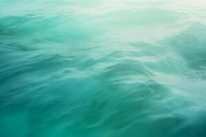 matt glas textur, sommar havet, mynta Färg. ai generativ foto