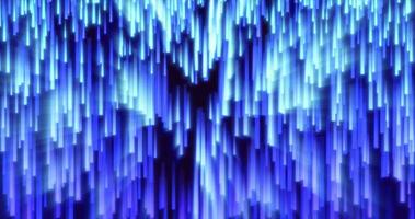 abstrakt blå energi lysande rader regnar ner trogen hi-tech bakgrund foto