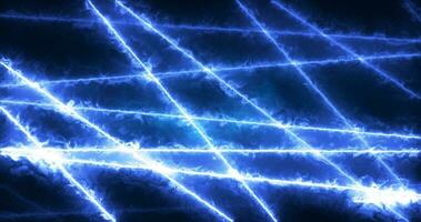 abstrakt blå energi rader magisk lysande bakgrund foto