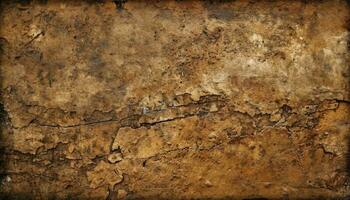antik vägg med rostig, färgade, och riden textur genererad förbi ai foto