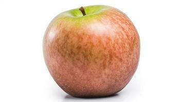 saftig äpple, en friska mellanmål med vibrerande färger och friskhet genererad förbi ai foto
