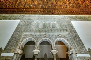 kunglig alcazar - Sevilla, Spanien foto