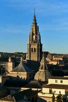 de primat katedral av helgon mary - toledo, Spanien foto