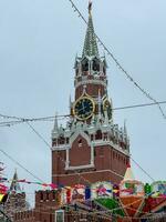 spasskaya torn - Moskva, ryssland foto