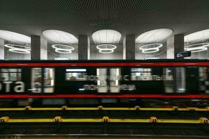 terekhovo metro station - Moskva, ryssland foto