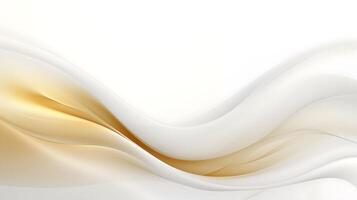 abstrakt vit lyx flytande Vinka bakgrund. ai genererad foto