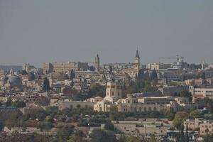 staden Jerusalem i Israel foto