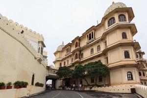 udaipur stadspalats i Rajasthan, Indien foto