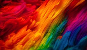 vibrerande färger blanda i kaotisk fraktal mönster, en kreativ bakgrund genererad förbi ai foto