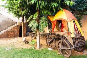 Khandela slott i Rajasthan, Indien foto