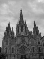 barcelona stad i Spanien foto