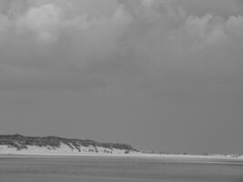 ön spiekeroog i tyskland foto