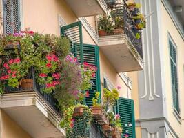 de stad av neapel i Italien foto